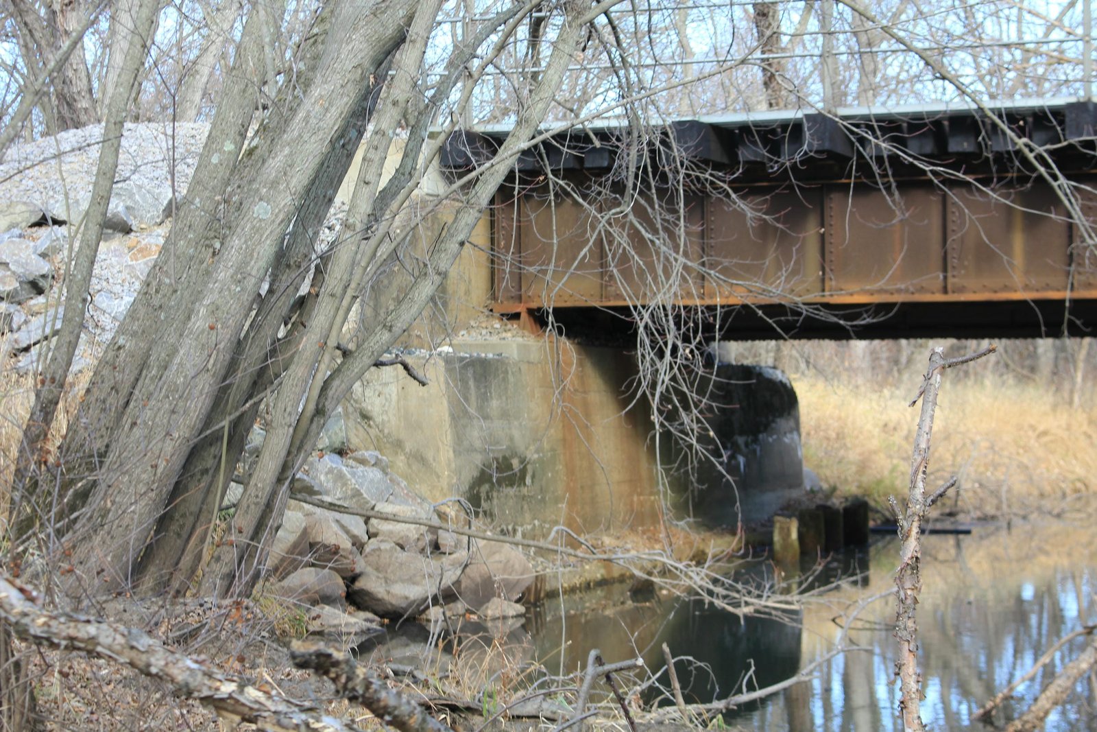 West abutment